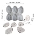 thumbnail image 3 of BotaniNest Cavities Silicone Mould Easter Silicone Moulds Casting Moulds Easter For Rabbits Pendant Epoxy Resin Casting Mould Rabbit Casting Mould Easter, 3 of 4