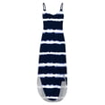 thumbnail image 4 of Fankiway Robe d'Été Décontractée Sans Manches à Col en V Fendue Ample Robe Longue de Plage avec Poche Robes de Plage pour Femmes Grande Taille, 4 of 5