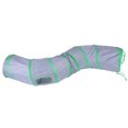 thumbnail image 2 of Flmtop S Shape Pet Cat Tunnel Funny Kitten Tube Collapsible Interactive Training Toy Grey, 2 of 8