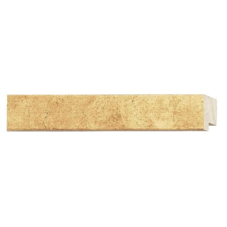 - Picture Frame Moulding (Wood) - Contemporary Antique Gold Finish - 1