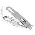 thumbnail image 4 of Haofy 20 Piezas Pinzas para Tender la Ropa de Acero Inoxidable Resistentes al Viento Ecomeon no, 4 of 5