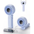 thumbnail image 1 of Ventilador portátil Peiyuu de 4000 mAh, recargable, 6 velocidades de viento, 1 of 8