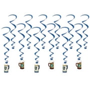 Beistle - Oktoberfest Whirls - 17½"-33¾" - Pack of 6