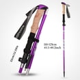 thumbnail image 4 of Ultra-Light 6061 Aluminum Alloy Trekking Pole - Foldable Hiking Stick for Outdoor Adventures, 4 of 6
