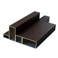thumbnail image 3 of Brown Aluminum Square Tubing 6Pcs 25mm x 25mm x 390mm Long Wall Thickness 1mm, 6 Pack 1 inch 1" Aluminum Square Tube Brown Color 1 x 1 x 0.04 x 15.35" inch (Appr), 3 of 7