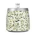 thumbnail image 7 of Yayeee Ashtray with Lid for Cigarette Smokeless Stainless Steel Home Ash Holder, Lush Greenery, 7 of 7