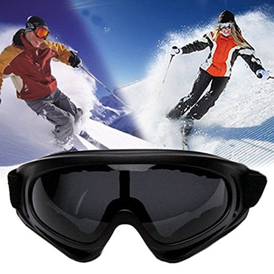 UV Protection Outdoor Sports Ski Glasses CS Army Tactical Military Goggles Windproof Snowmobile Bicycle Motorcycle... by