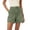 Green, variant on Only Moment Womens Drawstring Shorts Polyester,Cotton Summer Elastic High Waist Soild Color Lounge Pants Casual Comfy Workout Gym Shorts with Pockets Womens Jean Shorts Relaxed Fit Blue,S