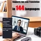 thumbnail image 2 of Auriculares de traducción AFENGBOX Q16S Real Time 144 idiomas, 2 of 7