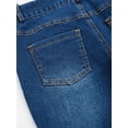 thumbnail image 6 of MSemis Kids Girls Jegging Jeans Bell Bottom Denim Pants Retro Wide Leg Flare Pants 4-14Y Dark Blue-A 10, 6 of 7