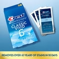 thumbnail image 2 of Kit de tiras blanqueadoras de dientes Crest 3D Whitestrips Classic Vivid, 2 of 7