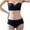 Black, variant on asdoklhq Summer Fall Sports Bras for Women 2026,Womens Fashion Plus Front Lacing Non-slip Strip Strapless Underwear Gathering Wipe Chest Type Anti-slip Traceless Bra Women's Suit