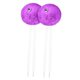 thumbnail image 4 of 2 cordones para patines con cascabeles, 25 cm, ligeros, para patinar. Taro morado, 4 of 9