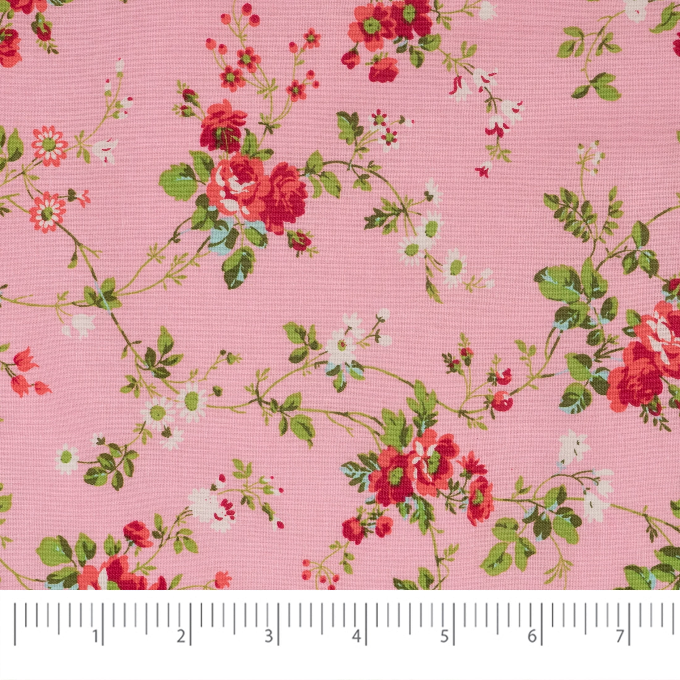 Waverly Inspirations 1 Yard Cut 100% Cotton Prints Fabric, Vine Crntn, 44" Wide for Quilting & Sewing