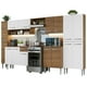 thumbnail image 1 of Cocina Integral Completa 325cm Emilly Madesa - Marrón/Blanco, 1 of 8