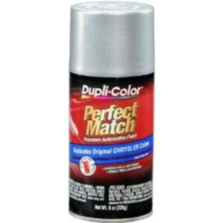 Gloss Silver Aerosol Krylon BCC0410 Perfect Match Automotive Paint, Chrysler Bright Silver Metallic, 8 Oz Aerosol Can ()