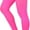 Neon Pink, variant on ToBeInStyle Women's Opaque Nylon Thigh Highs - Neon Blue - One Size
