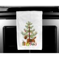 thumbnail image 3 of Beagle Merry Christmas Tree White Kitchen Towel Set of 2 Dish Towels, 3 of 3