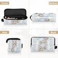 thumbnail image 5 of Hair Tool Organizer Bag with Heat Resistant Mat Removable Travel Storage Case for Hot Air Brushes Curling Irons Bunny Holding Blue Easter Egg, 5 of 8