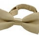 thumbnail image 5 of Pajaritas de esmoquin para niños, pajaritas suaves para niños, corbatas formales, informales, cómodas y novedosas. Caqui, 5 of 9