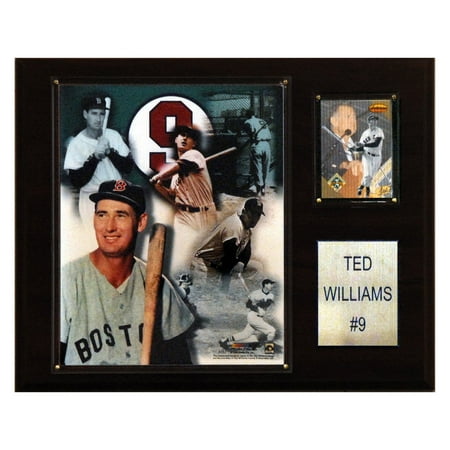 - C&I Collectables MLB 12x15 Ted Williams Boston Red Sox Player Plaque