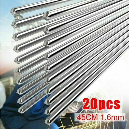 

Leke 20pcs Aluminium Welding Rods Filler Brazing Easy Soldering Low Temperature Wire