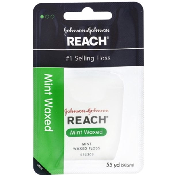 RCt Mint Waxed Dental Floss, 55 Yards, 4-Pack