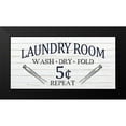 thumbnail image 2 of Kimberly, Allen 14x9 Black Modern Framed Museum Art Print Titled - Laundry Room, 2 of 5