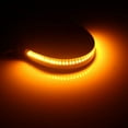 thumbnail image 2 of 4X Flexible Switchback Dual-Color White & Amber Motorcycle LED Fork Turn Signal DRL Daytime Running Light Waterproof, 2 of 7