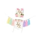 thumbnail image 4 of Banner de silla alta para 1/2 cumpleaños, decoración de fondo, fiesta de cumpleaños bohemia creativa Multicolor con sombrero, 4 of 9
