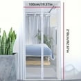 thumbnail image 3 of Magnetic mosquito net summer insect-proof door curtain mesh automatic closing door curtain living room bedroom curtain, 3 of 6