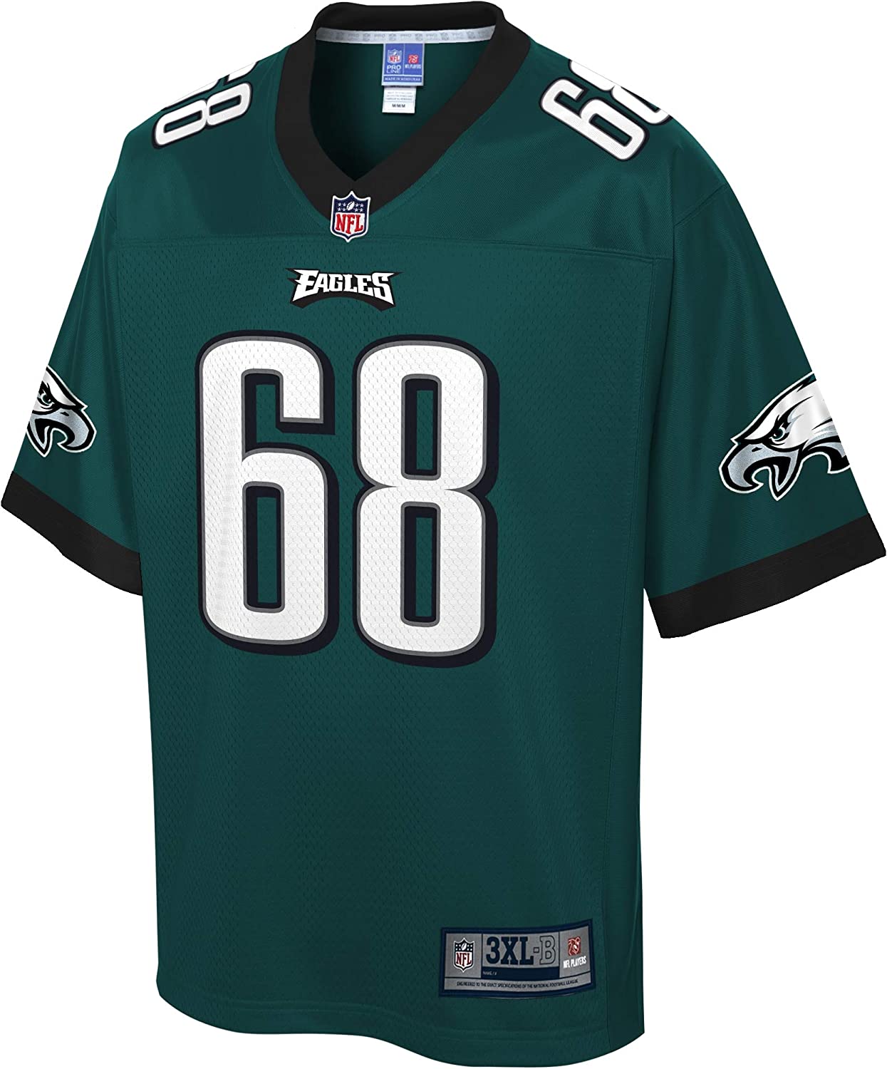 NFL PRO LINE Men's Jordan Mailata Midnight Green Philadelphia Eagles Big &  Tall Player Jersey