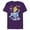 Purple, variant on Disney Princess Cinderella Not Easy Being a Princess T-Shirt- Short Sleeve Blended T-Shirt for Adults - Customized-Graphite Snow Heather