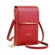 thumbnail image 1 of pstuiky Bolso de piel, funda para teléfono con pantalla táctil, bolso pequeño de almacenamiento, 1 of 2