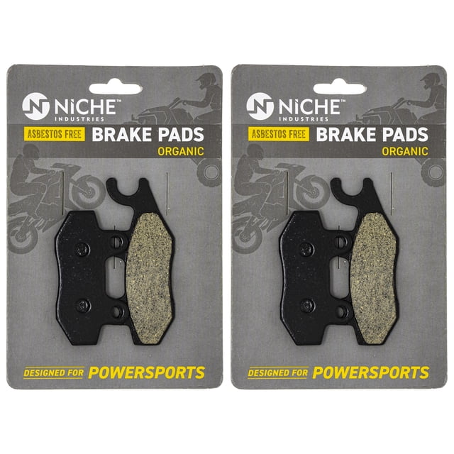 Niche Front Left Brake Pad Set for Can-Am Maverick 1000 Organic UTV 2 Pack 519-KPA2289D
