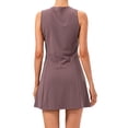thumbnail image 2 of Valcatch Women's Tennis Dress Sleeveless Golf Workout Dresses with Separate Biker Shorts 4 Pockets, 2 of 9
