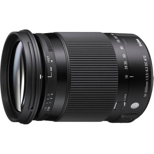 Sigma 18-300mm F3.5-6.3 DC Macro OS HSM (C) for Nikon (DX) Cameras (International Model )