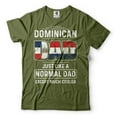 thumbnail image 5 of Mens Dominican T-shirt Dominican Dad Shirt Funny Dad Tee Father's Day Gift For Dad Father Daddy (Small Grey), 5 of 6