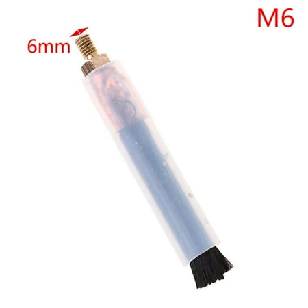 

M6/M8/M10 MIG MAG Welder Copper Head Soldering Supplies Welding Seam Cleaning Welding Repair Tool Welder Accessory Weld Brushes M6