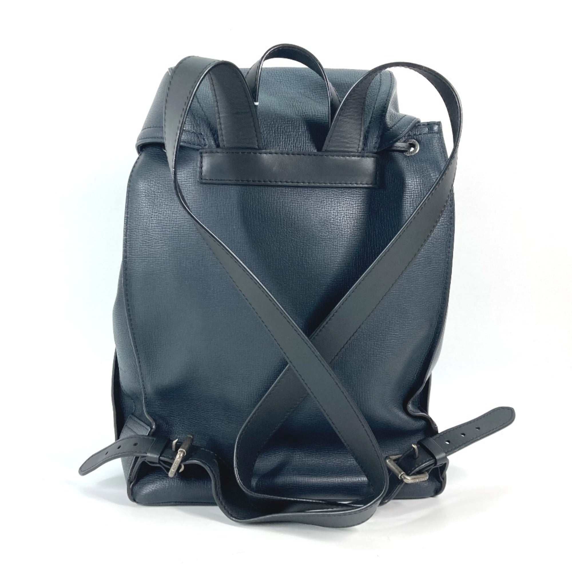 canyon backpack louis vuitton Louis Vuitton Utah Canyon Backpack Leather Blue Marine Blue Navy