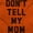 Antique Orange, variant on Don’t Tell Mom Funny Secret Naughty Men's Graphic T Shirt Tees Brisco Brands S