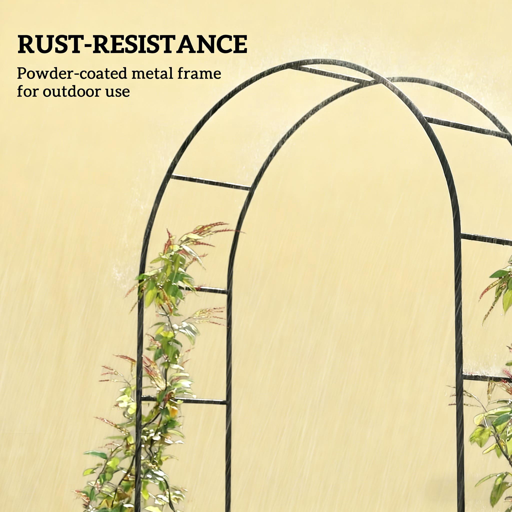 Outdoor Arbor Trellis, Wedding Arch Stand Garden Arch