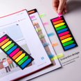 thumbnail image 3 of LAICAIW Fluorescent Translucent Sticky Note Flags, 2400 Pcs Total, Pack of 10 Color Tabs, Arrow Sticky Notes, Page Flag Markers, Arrow Index Tabs, 3 of 7