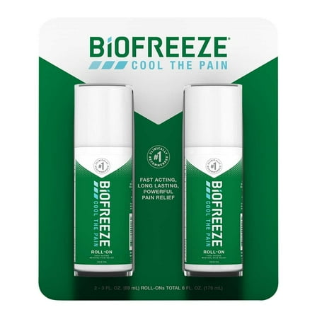 Biofreeze Pain Reliever 3 Ounce (2 Count)