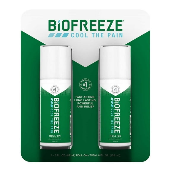 Biofreeze Pain Reliever 3 Ounce (2 Count)