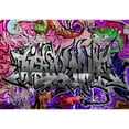 thumbnail image 2 of wall26 - Colorful Graffiti - Large Wall Mural, Removable Peel and Stick Wallpaper, Home Decor - 100x144 inches, 2 of 6