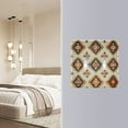 thumbnail image 4 of Yayeee Toggle Light Switch Wall Plate 2-Gang 4.56"x4.48" Decorative Outlet Cover, Geometric Designs, 4 of 7