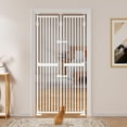 thumbnail image 1 of Cat Gate Unipaws 74 pulgadas de alto, extra alto, 85-99 cm de ancho, color blanco, 1 of 7