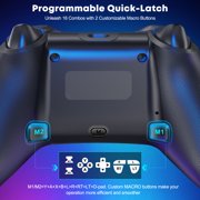 Beboncool Wireless Pro Controller for Windows PC, Switch/OLED/Lite, Android, iOS - Programmable Back Buttons, 6-Axis Gyro, Turbo
