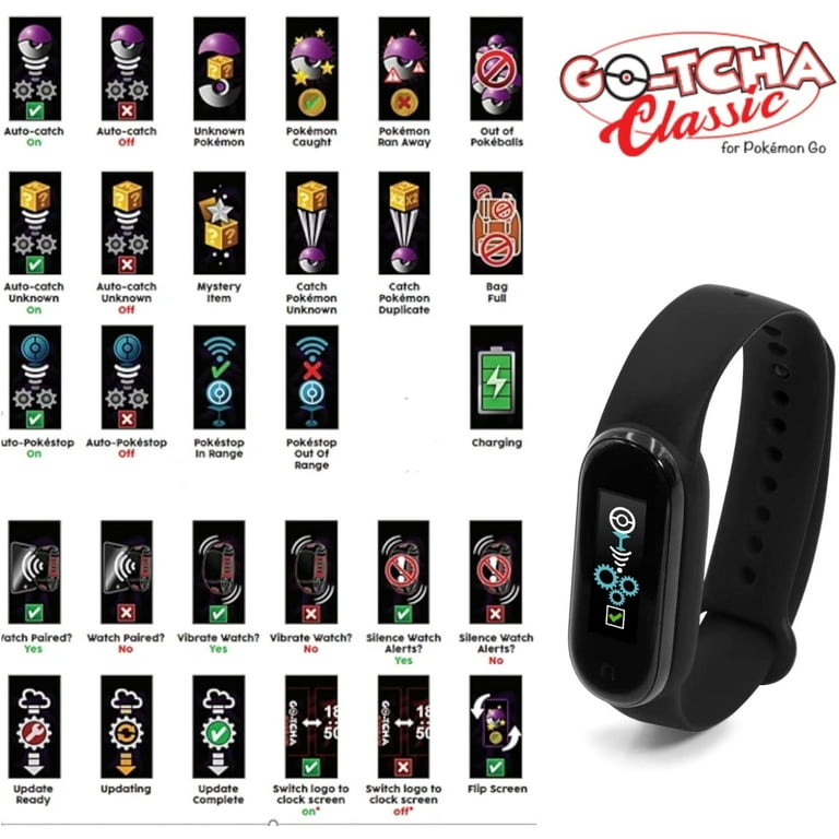 Datel Go-Tcha buy Bracelet for Pokemon Go